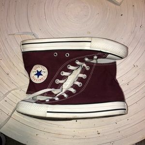 Converse High-Top Maroon Women’s Size 7